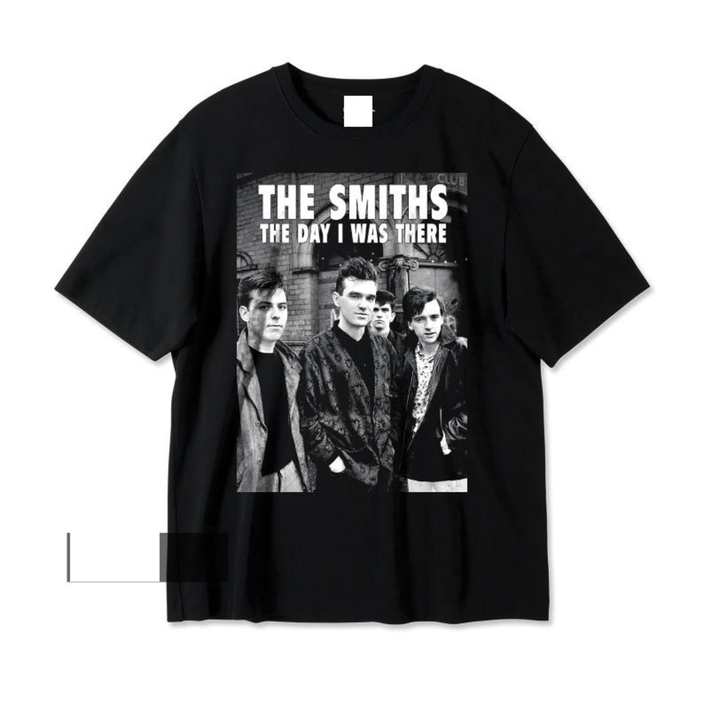 The Smiths Regular T-Shirt - The Day I Was There - Unisex Heavy Shirt - Picture 1 of 4